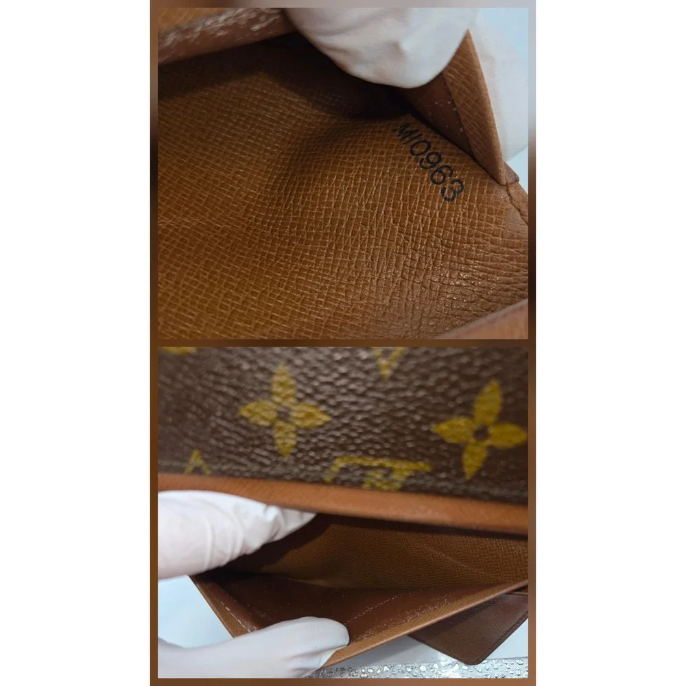 Louis Vuitton Monogram Tresor Wallet Brown Canvas Bifold France